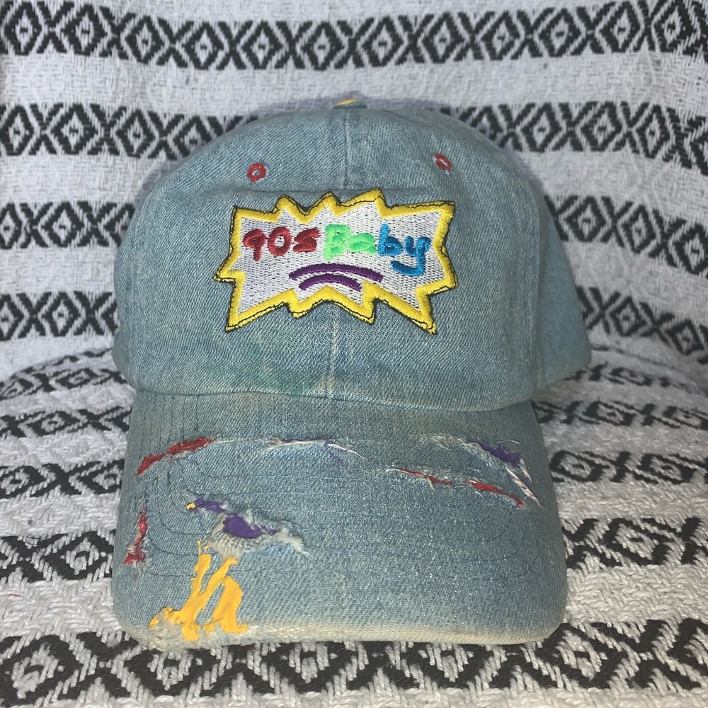 90’s baby dad cap.